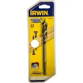 Irwin BLUE GROOVE POWER Holzspiralbohrer 14mm, Schnellwechselschaft, Kompakte Länge