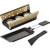 Kuhn Rikon Raclette Set Mini Candle Light gold, Box 32169