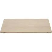 Ebuy24 Canes Einlegeplatten 2 stck. Eiche Furnier weiß gebeizt.