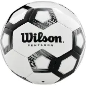 Wilson Pentagon Black/White Fußball