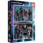 Educa Puzzle-Set - Disney Pixar Buzz Lightyear - 2x100 Teile Kinderpuzzle