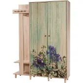 Skye Decor , Garmanto 135-727, Hallenstand, Sonoma-Eiche, 100 % MELAMINBESCHICHTETE SPANPLATTEN, 135 x 36 x 192 cm