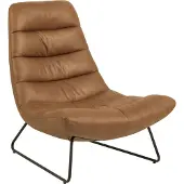 Molecule Milford Sessel cognac.