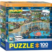 Eurographics Puzzle 6100-0543 - Verrücktes Aquarium - 100 Teile