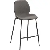 Mayer Barstuhl Sitzmöbel mySOLO 1176 49 x 49 x 96 cm Stahl schwarz/anthrazit 1176-V3-524