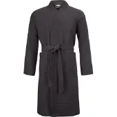 Möve Bademantel unisex Kimono Homewear graphit - 843 Möve Graphit - 843