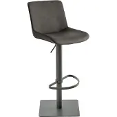 Mayer Bar-/Tresenhocker 1287 Gestell grau Sitzschale schlamm