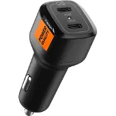 Spigen ACP04581, Auto, Zigarettenanzünder, Schwarz