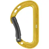 Petzl - Spirit Bent Gate - Schnappkarabiner gelb