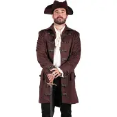 Thetru Herren Jacke Piraten Lancaster, braun