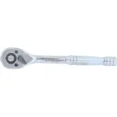 BRILLIANT TOOLS BT020995 1/4 Zoll Umschaltknarre mit Metallgriff [Powered by KS