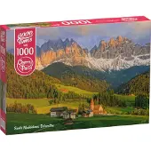 TIMARO CHERRY PAZZI Puzzle Santa Maddalena, Dolomiten 1000 Teile