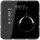 JUNG CD2178SW KNX Stetigregler, Thermoplast, Serie CD, schwarz CD 2178 SW