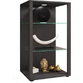 VCM Holz Glas Vitrine Sammelvitrine Glasvitrine Schaukasten Standvitrine Glasol XL