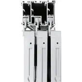MAGNETOPLAN 2-Kanal Wandschiene Junior