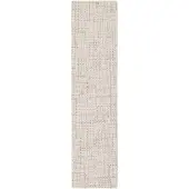 Snapstyle In & Outdoor Teppich Läufer Flachgewebe Oslo Creme Schwarz Meliert, Größe:80x200 cm