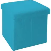 Intirilife Sitzwürfel HIMMEL BLAU