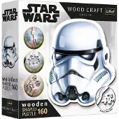 Star Wars TR20188 - Holz Form-Puzzle (160 Teile) - Star Wars - Stromtrooper Helm