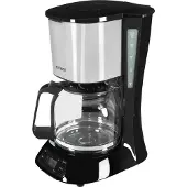 Exquisit Kaffeemaschine KA 6119 isw | Warmhalteplatte | bis zu 15 Tassen | Tropfstopp | Filterkaffeemaschine