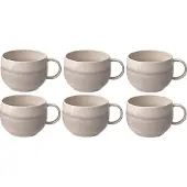 Villeroy & boch Kaffeebecher Perlemor Sand 0,27 L (6er-Set)