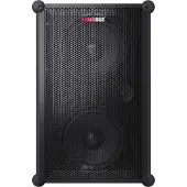 Sharp CP-LS200 SumoBox, Leistungsstarkes 2.0-Kanal-Lautsprechersystem mit 200 W RMS / 108dB über 2 x 10" Tieftöner + 2 x 3" Hochtöner