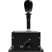 Simagic Tapered Shifter Knob Kohlefaser, schwarz, konischer Schalthebelknauf in Hochglanz-Carbon-Optik