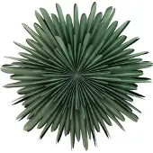 Ebuy24 Sälen Weihnachtsstern mit Licht Papier Ø80 cm Pendelleuchte grün.