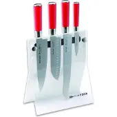 F. Dick Red Spirit Messerblock 4Knives (4-tlg, Messer Set, Messerset) 8177200-05