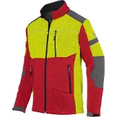 Kübler Forst Strickjacke mit Verstärkungen