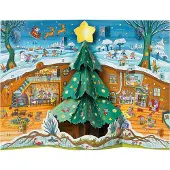 Sonstige Verlage Weihnachten bei Familie Maus Pop-up-Adventskalender