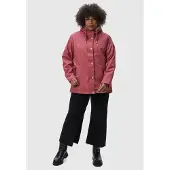 Ragwear Regenjacke "Marge" mit Kapuze warm gefütterter Damen Winter Regenmantel
