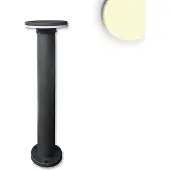ISOLED LED Wegeleuchte Poller-3, 60cm, 12W, sandschwarz, warmweiß