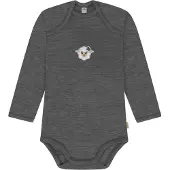 Normani Baby Merino Body Langarm „Auckland" - 9367