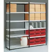 Kerkmann Magazin-Regal Stora 100 Regalfeld BxTxH 100x60x225cm schwarz/lichtgrau