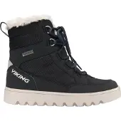 Viking Fleek Zip GTX Winterstiefel, Schwarz, 32