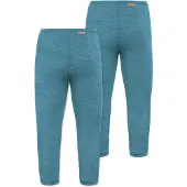 Normani 2er Pack Baby Merino Hose mit Füssen - 9537