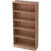 Hjh OFFICE PRO SIGNA B 6400 - Nussbaum Regal 100 cm 5 OH