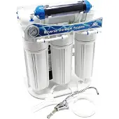 Wiltec Naturewater 5 stufige Umkehrosmose RO NW-RO400-B3LS3 – 1514 l/Tag 400 GPD – Osmose Entmineralisierung – Umkehrosmoseanlage Wasserfilter für Trinkwasser