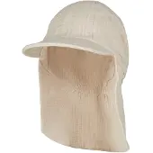 Sterntaler Schirmmütze mit Nackenschutz Musselin