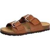 Lico Damen Pantolette Bioline Juana Leder Größe 36 mit ergonomischem Fußbett
