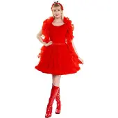 Maskworld Die Sesamstrasse Elmo Tutu - Kostüm für Fasching