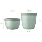 Mepal Ellipse Snackpots