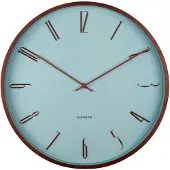Karlsson - Wanduhr Scandia - Blau - Ø40cm