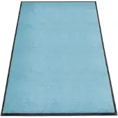 Miltex Schmutzfangmatte Eazycare Style, eckig, antistatisch, UV-beständig, waschbar, High-Twist-Nylon & Niltrilgummi, 1200 x 2000 mm, pastellblau