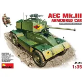 Mini art AEC Mk 3 Armoured Car
