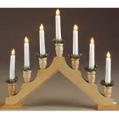 Hellum 873207, Holz, 7 Lampen, 335 mm, 410 mm, 1,5 m