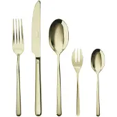 Sambonet Besteckset Linear PVD Champagner (30-teilig)