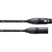 Cordial CPM 7.5 FM, XLR (3-pin), Weiblich, XLR (3-pin), Männlich, 7,5 m, Schwarz