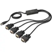 Digitus 4xrs232 Usb-a Auf Vga Adapter