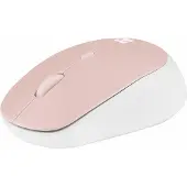 Natec Mouse Harrier 2 Wireless, White/Pink, Bluetooth